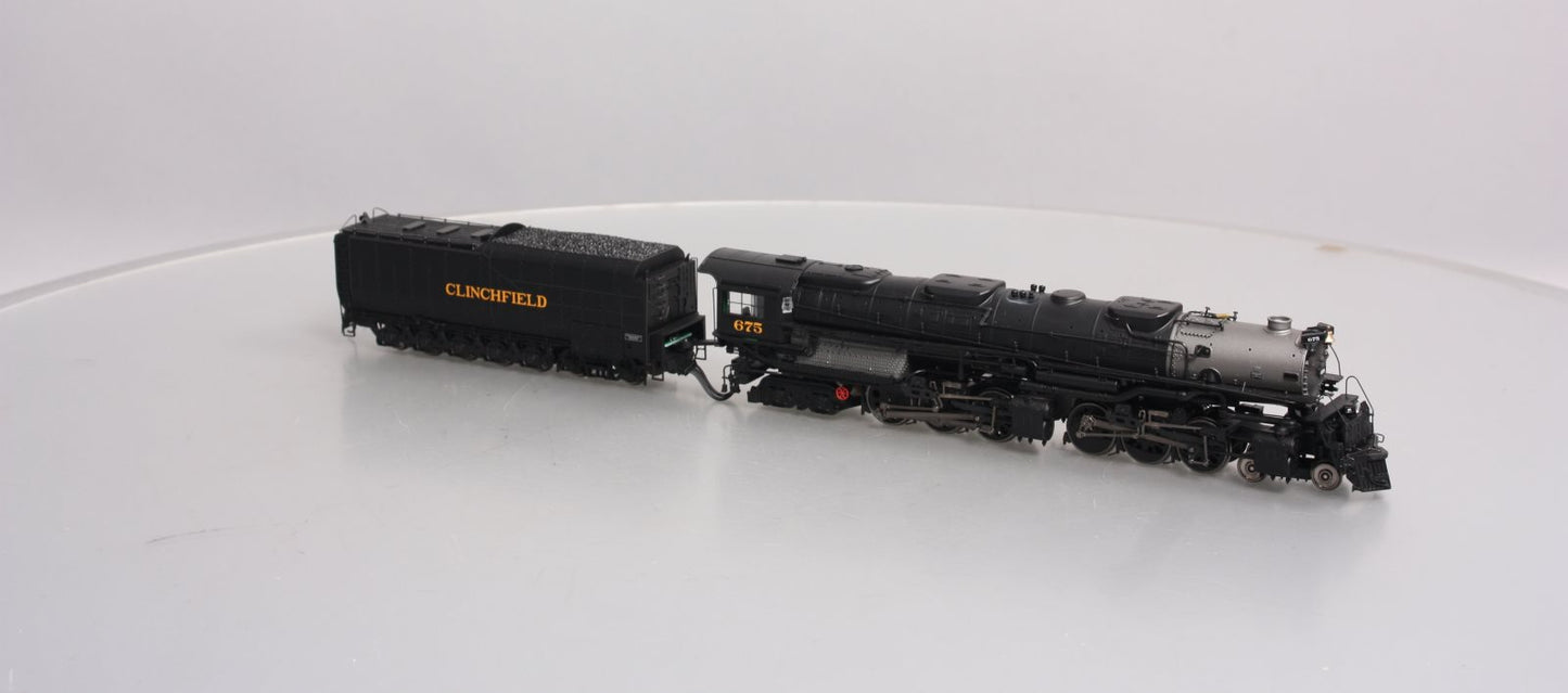Athearn G97229 HO Clinchfield Railroad 4-6-6-4 with DCC & Sound #675