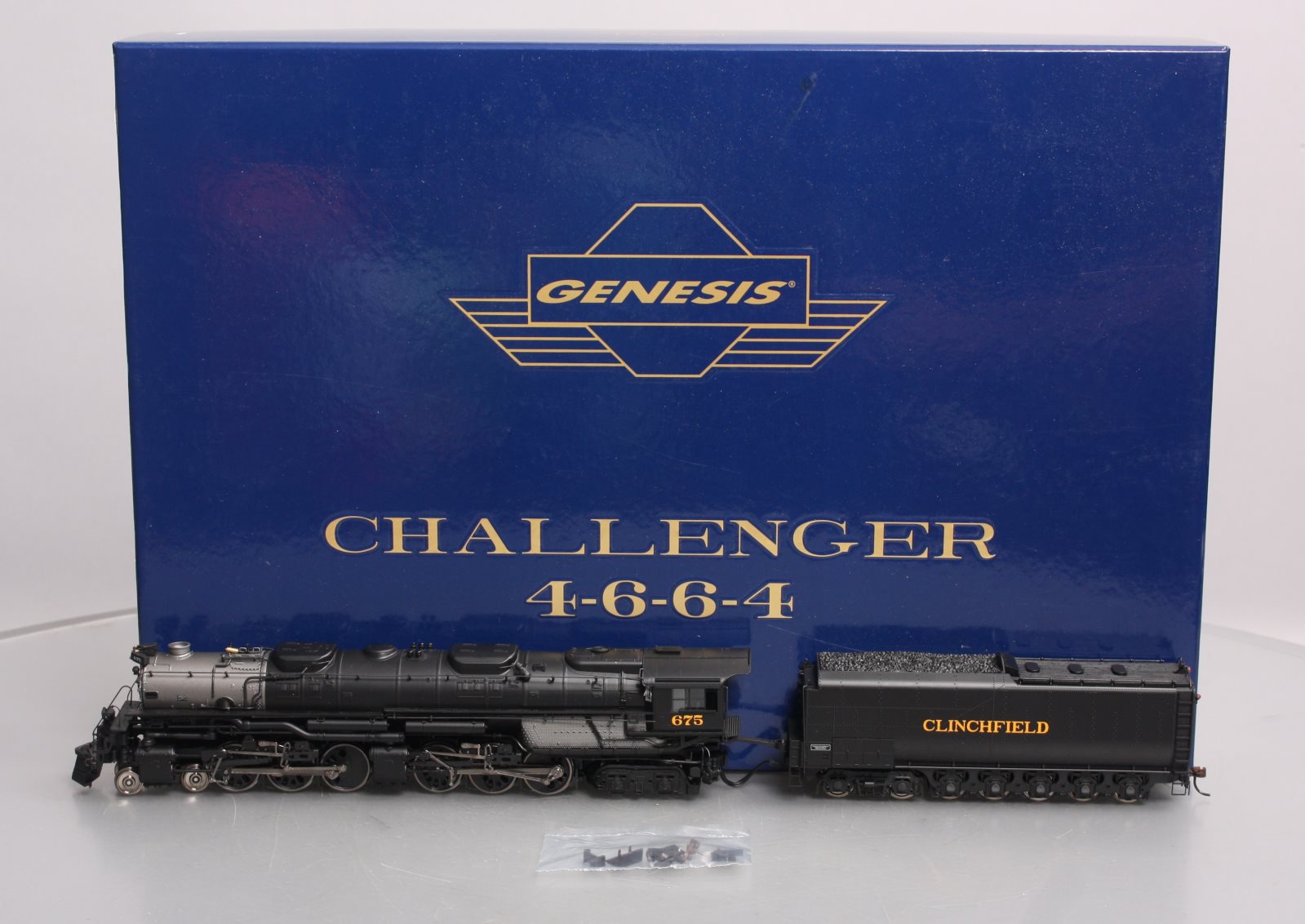 Athearn G97229 HO Clinchfield Railroad 4-6-6-4 with DCC & Sound #675