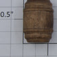 Acme 0715-1441 O Gauge Stained Whiskey Barrel