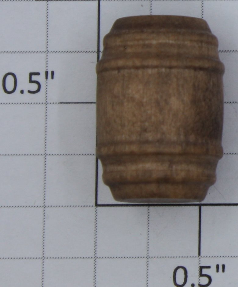 Acme 0715-1441 O Gauge Stained Whiskey Barrel
