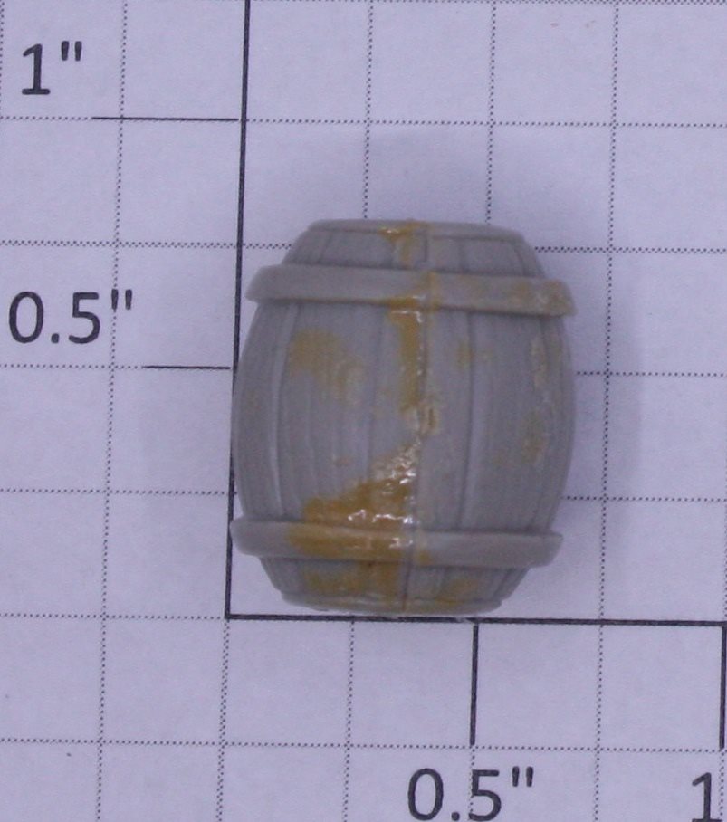 Acme 0715-1206 O Gauge Gray Plastic Pickle Barrel