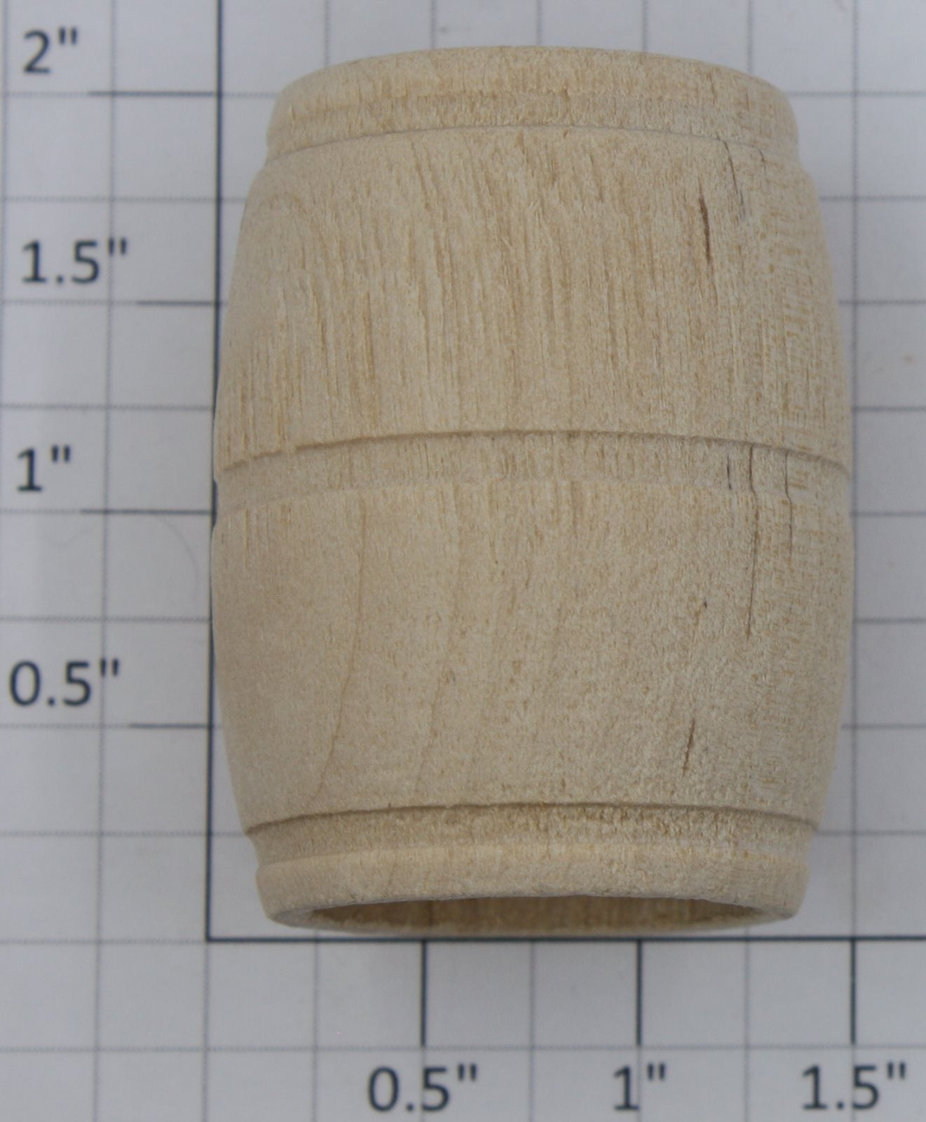 Acme 0715-1145 G Scale Unfinished Wooden Barrel