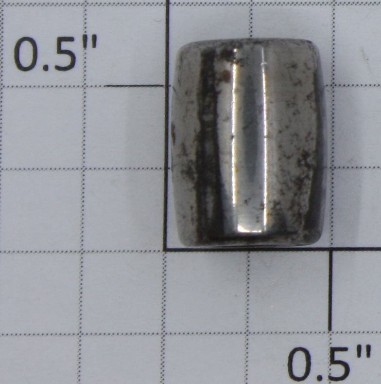 Acme 0715-1600 O Gauge Solid Metal Non-Magnetic Silver Barrel