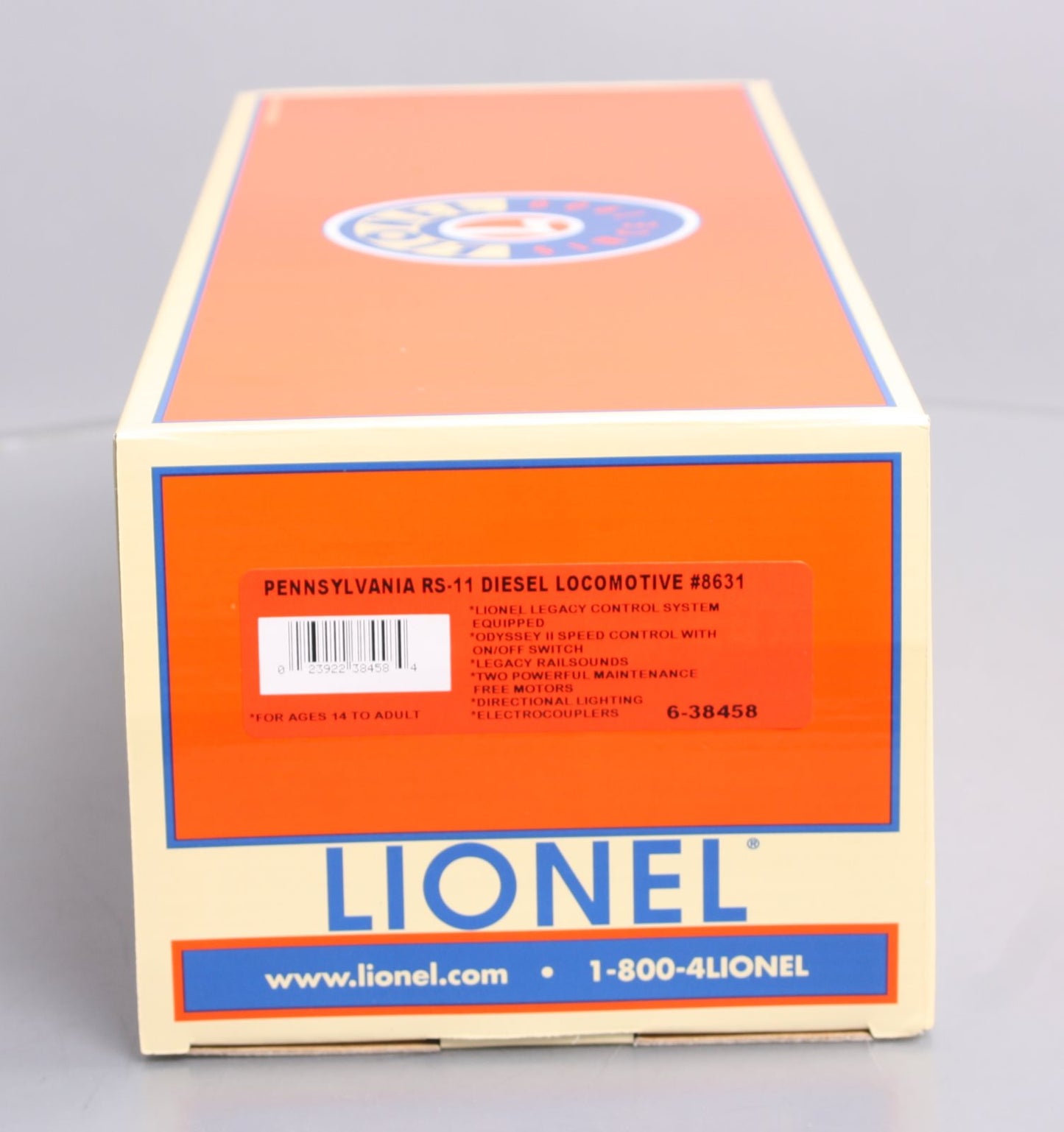 Lionel 6-38458 O Gauge Pennsylvania RR RS-11 Diesel Locomotive #8631 w/ Legacy