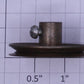 Gilbert 1931-35 Brass Plated Pulley Hub 5/16''-Screw for Hudson Erector Loco