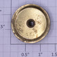 Gilbert 1931-35X Brass Plated Pulley Hub 5/16''-Screw for Hudson Erector Loco