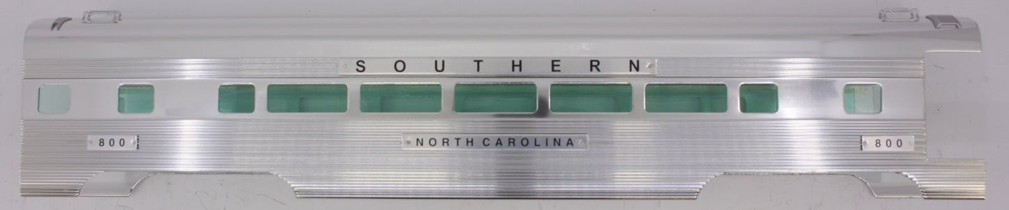 Lionel 15376-7 #800 Southern Aluminum Coach Car Shell