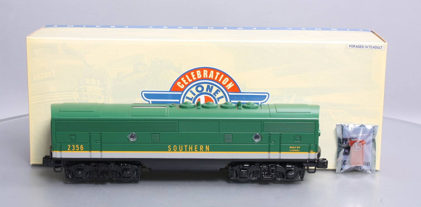 Lionel 6-34546 O Southern F3 Legacy RailSounds Diesel B-Unit #2356 LN/Box