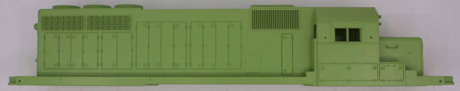 Lionel 18585-4 #1999 Unpainted SD-40 Lionel Centennial Shell Only