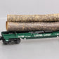 Lionel 6-39432 O PWC Flatcar w/ Logs LN/Box