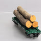 Lionel 6-39432 O PWC Flatcar w/ Logs LN/Box