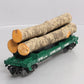 Lionel 6-39432 O PWC Flatcar w/ Logs LN/Box