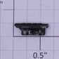 Lionel 2379-6 Right Hand Black Painted Raised Number Marker Lens/Number Board