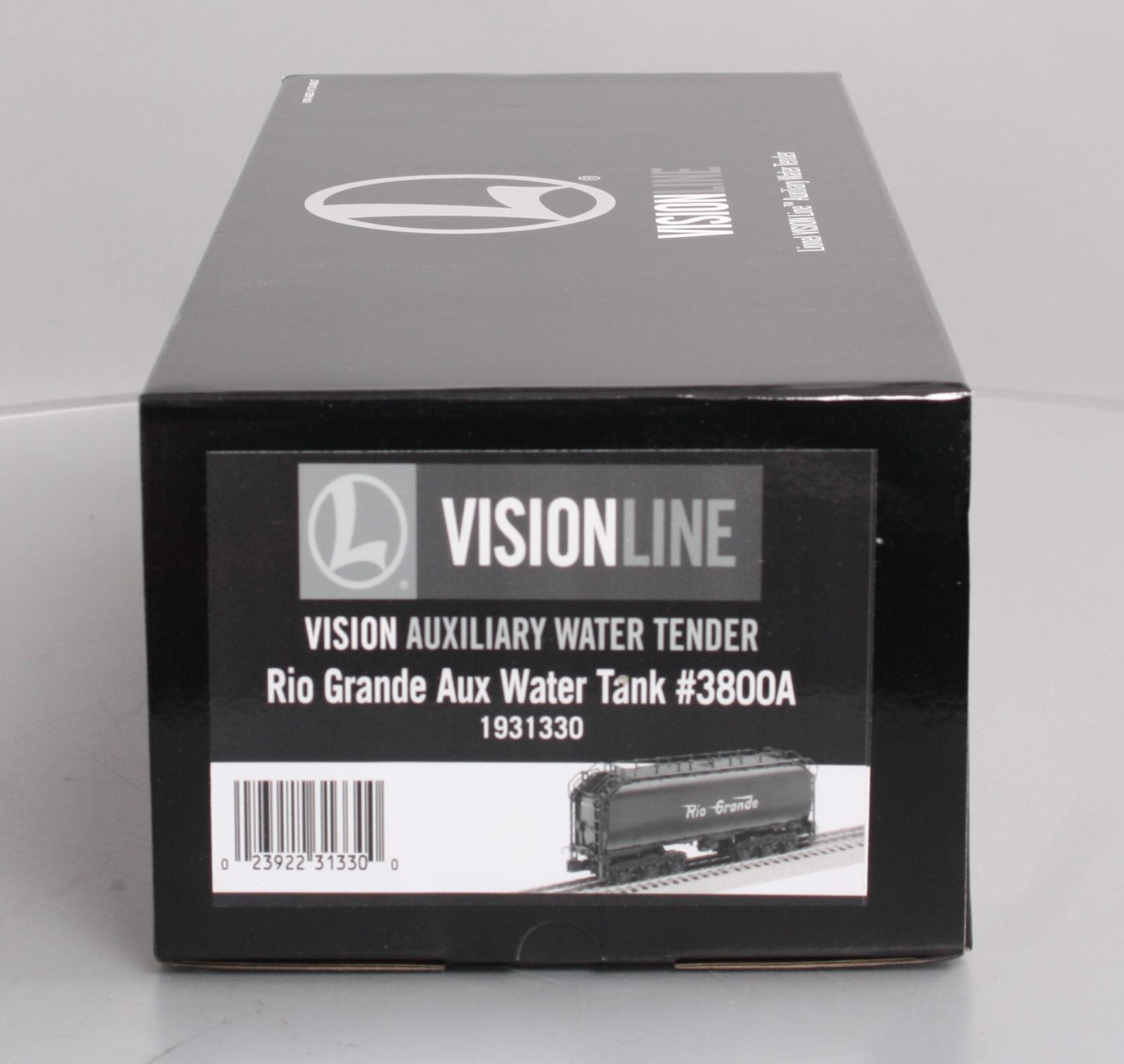 Lionel 1931330 O Gauge D&RGW BTO Vision Auxiliary Water Tender #3800A