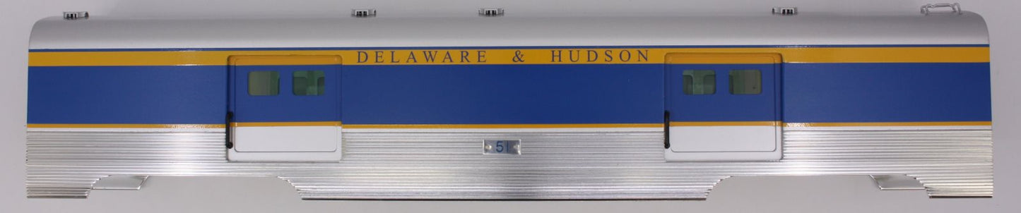 Lionel 15360-7 #51 Delaware & Hudson Aluminum Baggage Car Shell