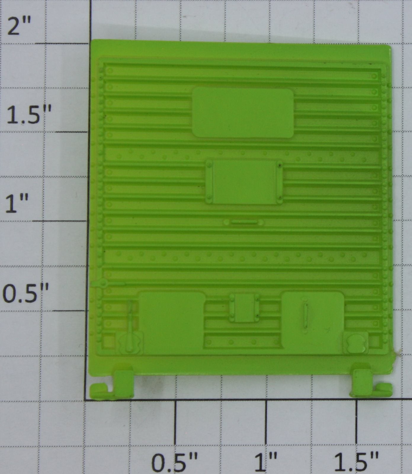 Lionel 9743-12 Neon Green 5-Panel Box Car Door