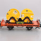 LGB 4002 G Scale Kabel Union Flatcar with Cable Reels LN/Box