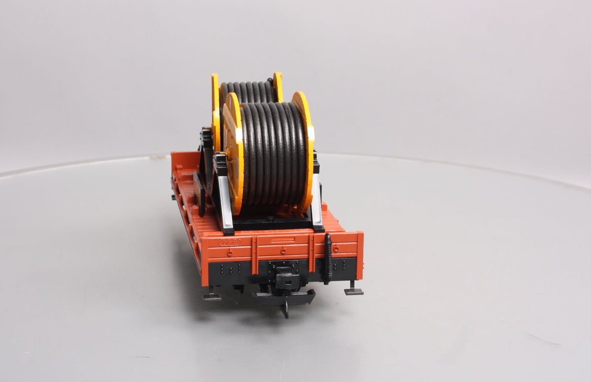 LGB 4002 G Scale Kabel Union Flatcar with Cable Reels LN/Box