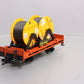 LGB 4002 G Scale Kabel Union Flatcar with Cable Reels LN/Box