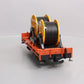LGB 4002 G Scale Kabel Union Flatcar with Cable Reels LN/Box