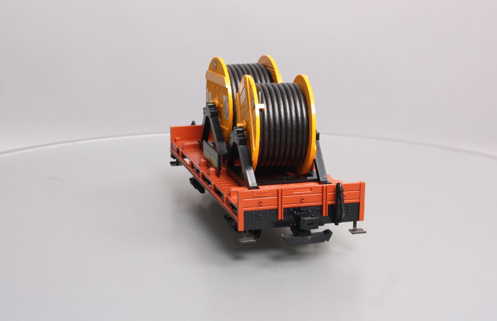 LGB 4002 G Scale Kabel Union Flatcar with Cable Reels LN/Box