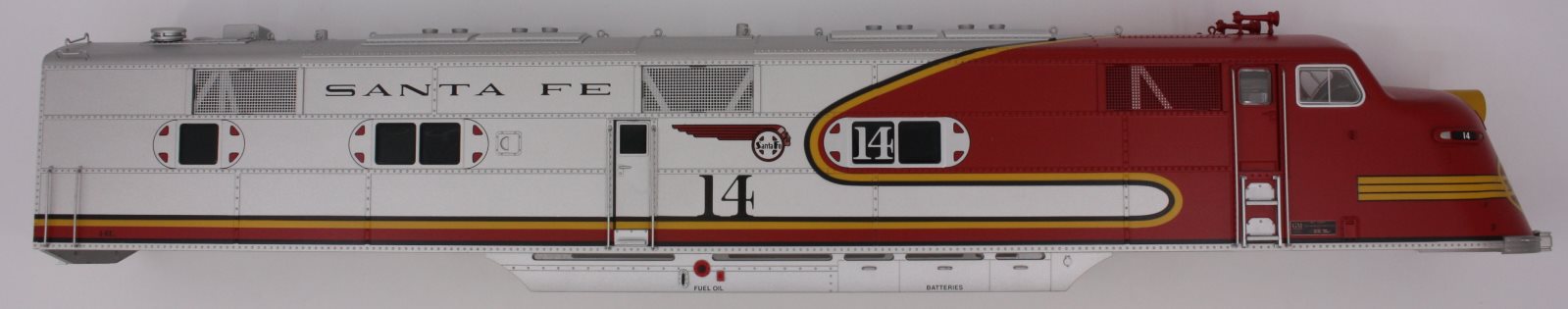 Lionel 24505-2 #14 E-6 A Unit Santa Fe Shell