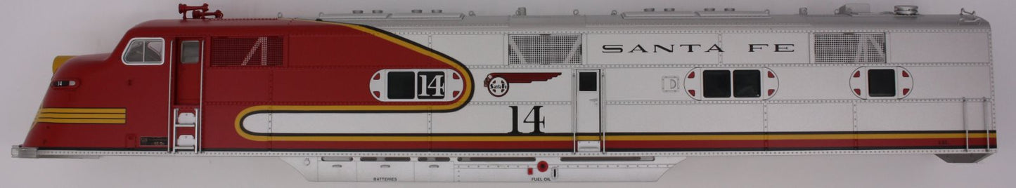 Lionel 24505-2 #14 E-6 A Unit Santa Fe Shell