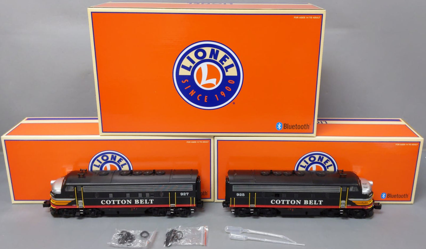 Lionel 2033300 O Gauge St. Louis & Southwestern "Cotton Belt" F7 AA Diesel Set