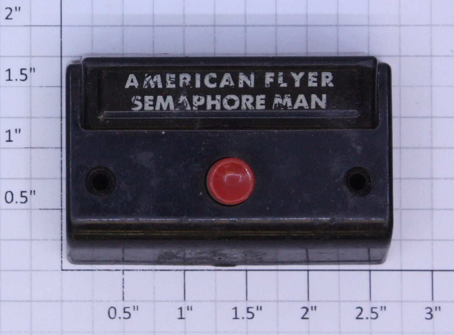 American Flyer XA10961-SSM1 S Scale Control Button for Sam the Semaphore Man