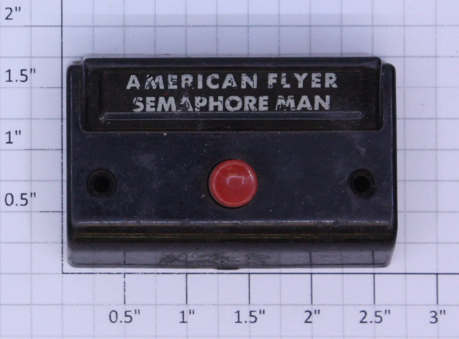 American Flyer XA10961-SSM1 S Scale Control Button for Sam the Semaphore Man