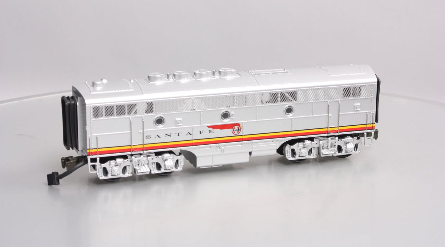 MTH 20-2151-3 O Gauge Santa Fe F3 Non-Powered B-Unit Diesel Engine LN