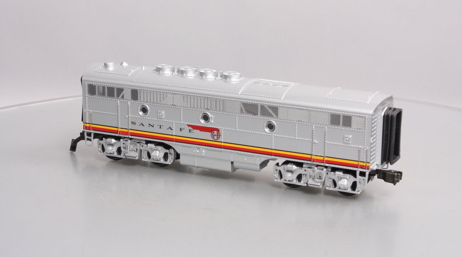 MTH 20-2151-3 O Gauge Santa Fe F3 Non-Powered B-Unit Diesel Engine LN