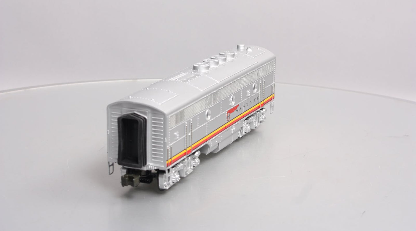 MTH 20-2151-3 O Gauge Santa Fe F3 Non-Powered B-Unit Diesel Engine LN