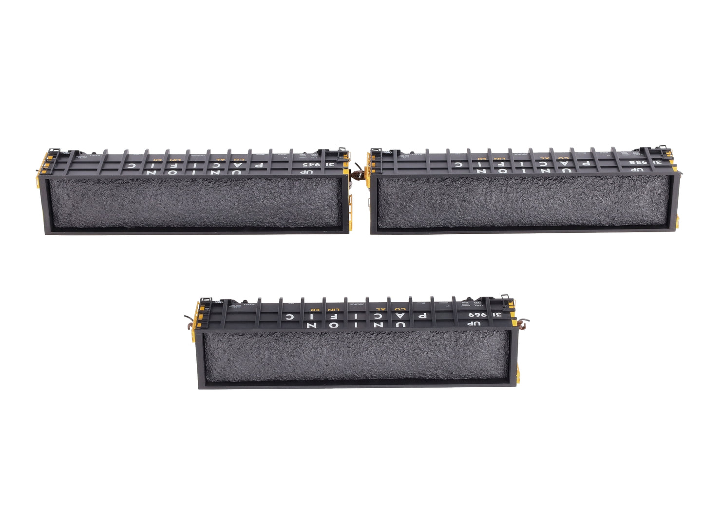 Athearn 97449 HO Scale Union Pacific Thrall High-Side Coal Gondolas (Set of 3)