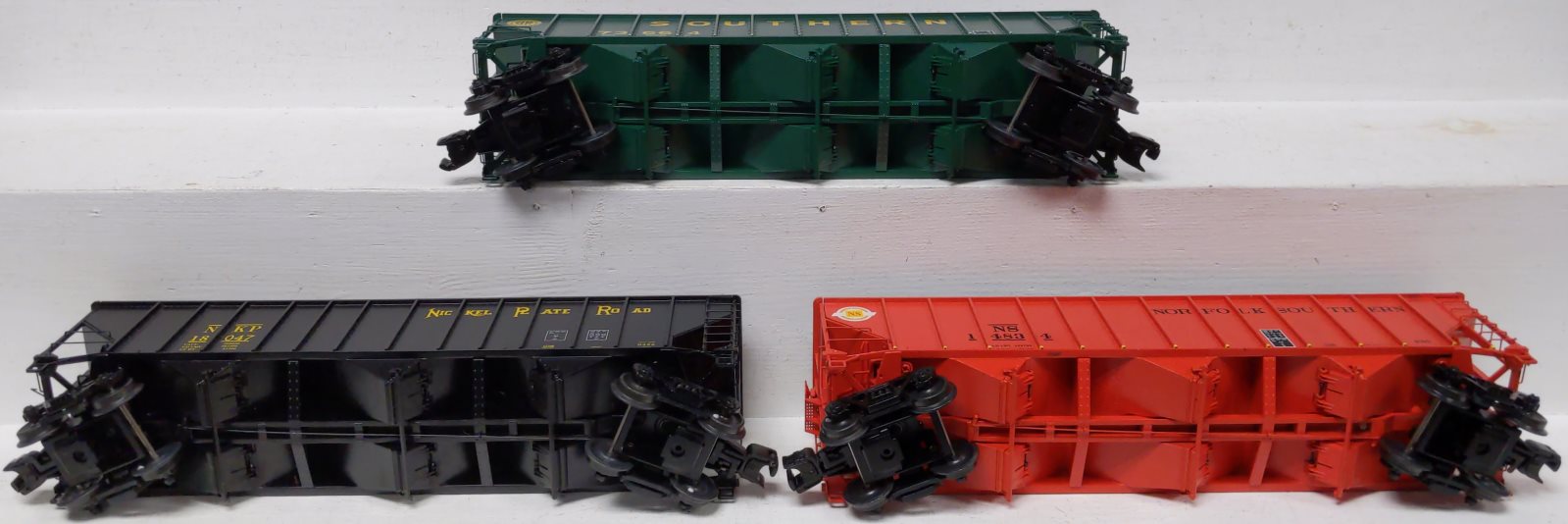 Lionel 6-17787 O Gauge NS Heritage NS/NKP/SOU Hoppers (Set of 3)
