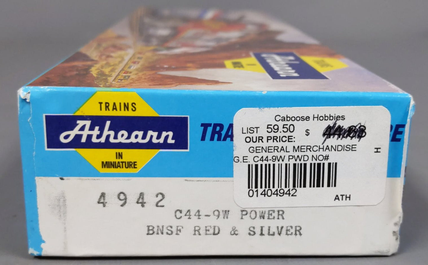 Athearn 4942 HO BNSF C44-9W Powered Locomotive NIB