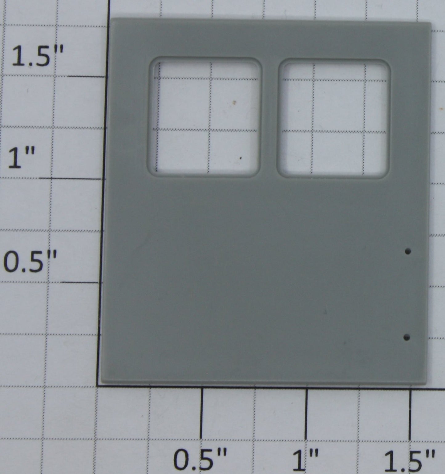 K-Line K4600-02-02A Large Gray Baggage Door Assembly (Set of 2)
