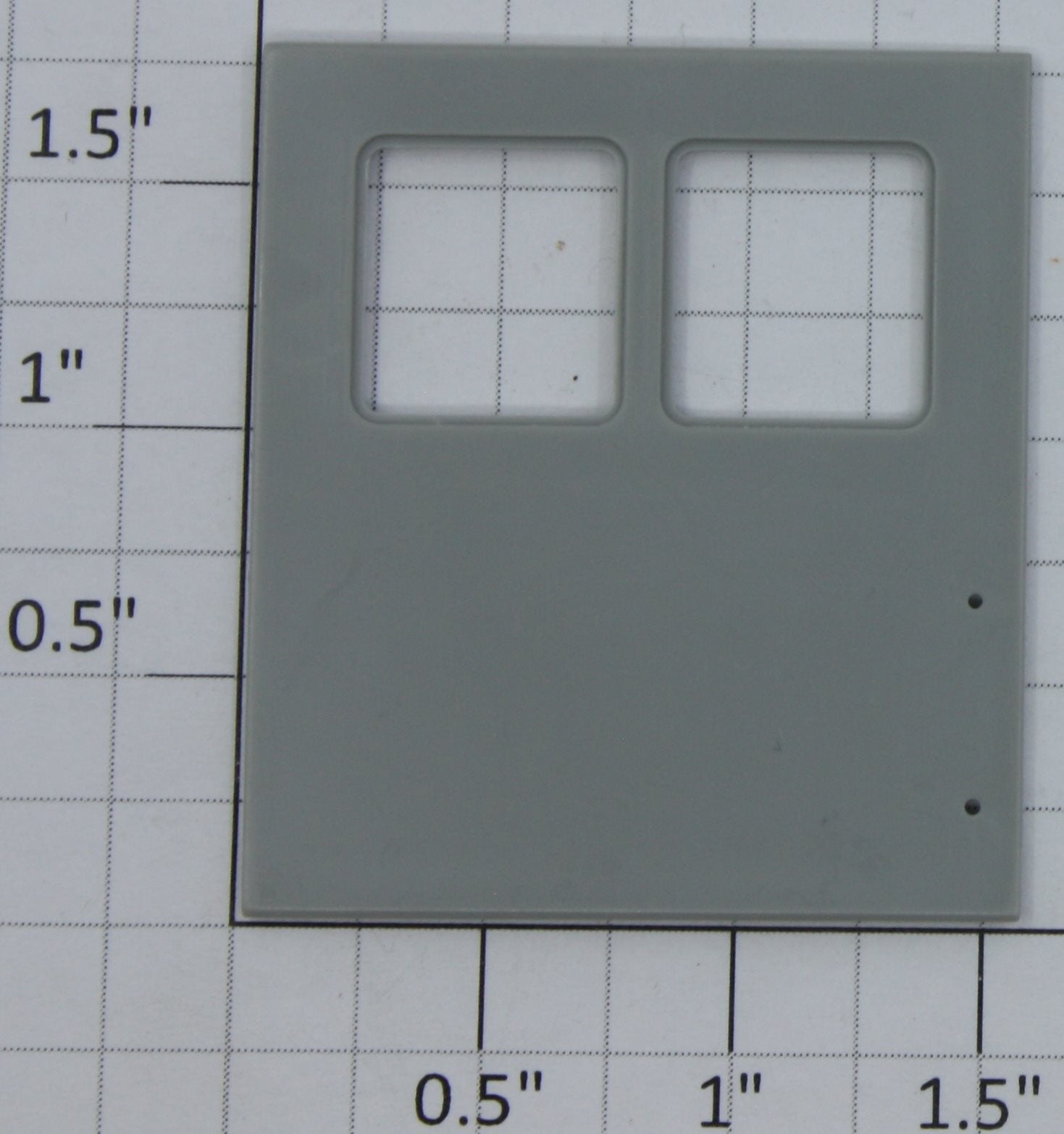 K-Line K4600-02-02A Large Gray Baggage Door Assembly (Set of 2)