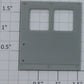 K-Line K4600-02-02A Large Gray Baggage Door Assembly (Set of 2)