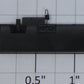 K-Line K4600-18-02 Right Hand Black Plastic Skirting