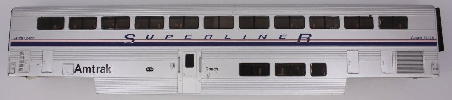 Lionel 15389-7 #34128 Amtrak Superliner Coach Shell
