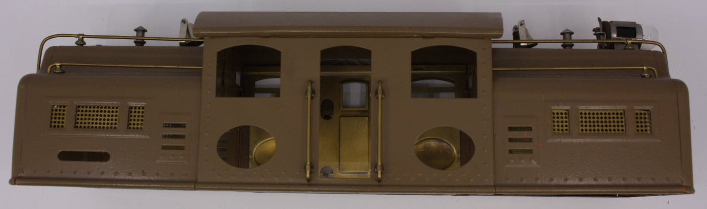 Lionel 402E-49 Repainted Standard Gauge Brown Electric Locomotive Shell