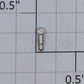 K-Line K4670GS-A Nickel Antenna Stanchion Endcap
