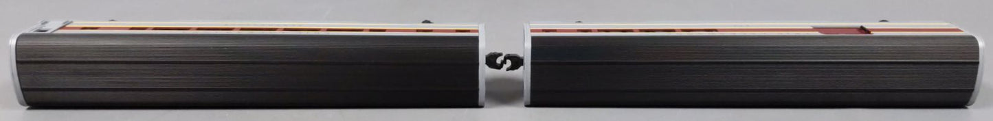Lionel 6-39163 O Gauge Erie Lackawanna Aluminum 2 Car Passenger Set LN/Box