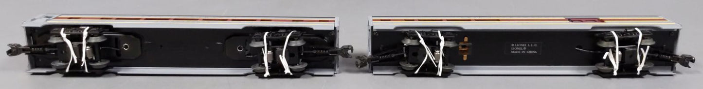 Lionel 6-39163 O Gauge Erie Lackawanna Aluminum 2 Car Passenger Set LN/Box