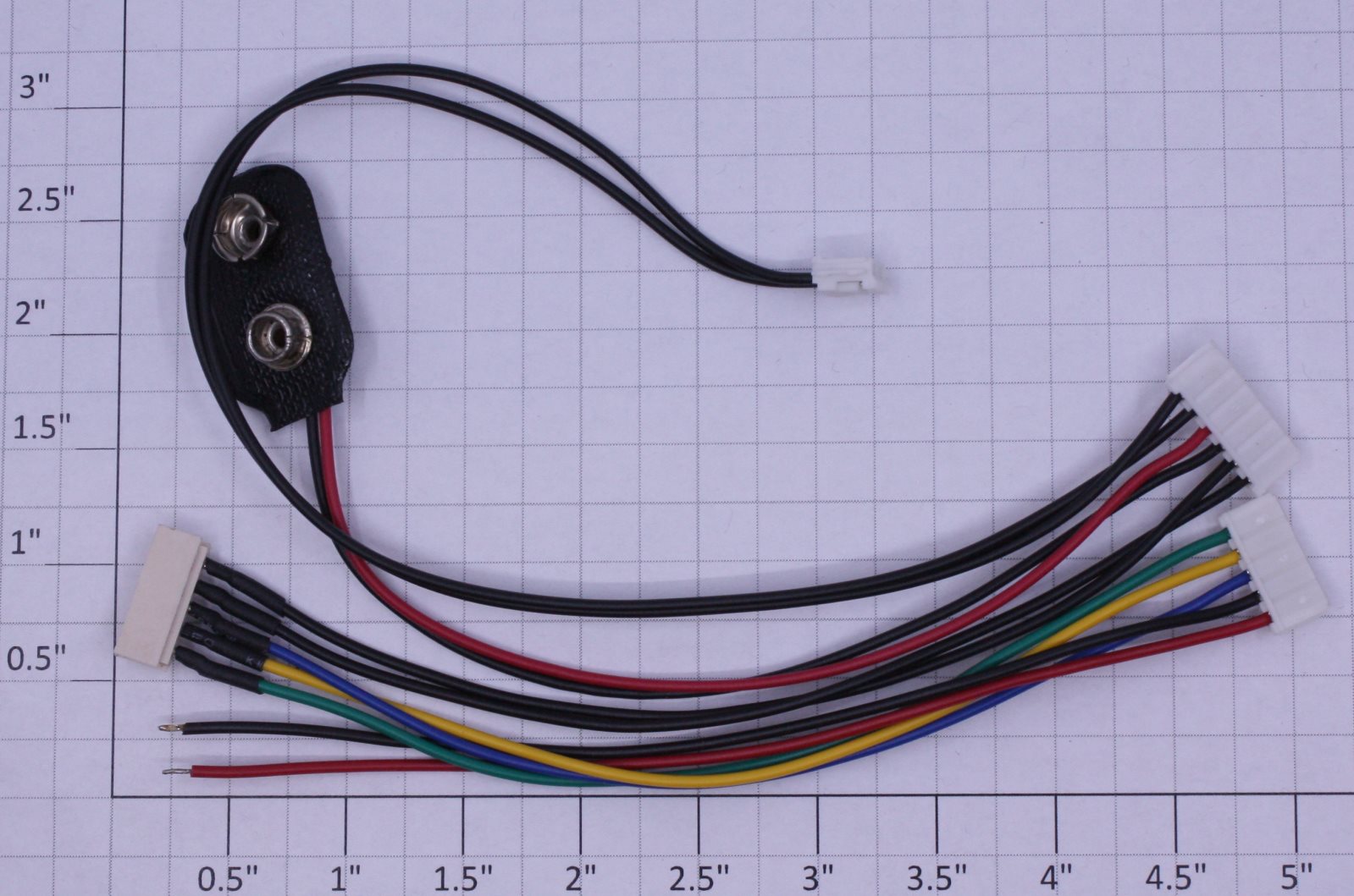 K-Line K3270-X030 Wiring Harness with Plugs and Battery Connector