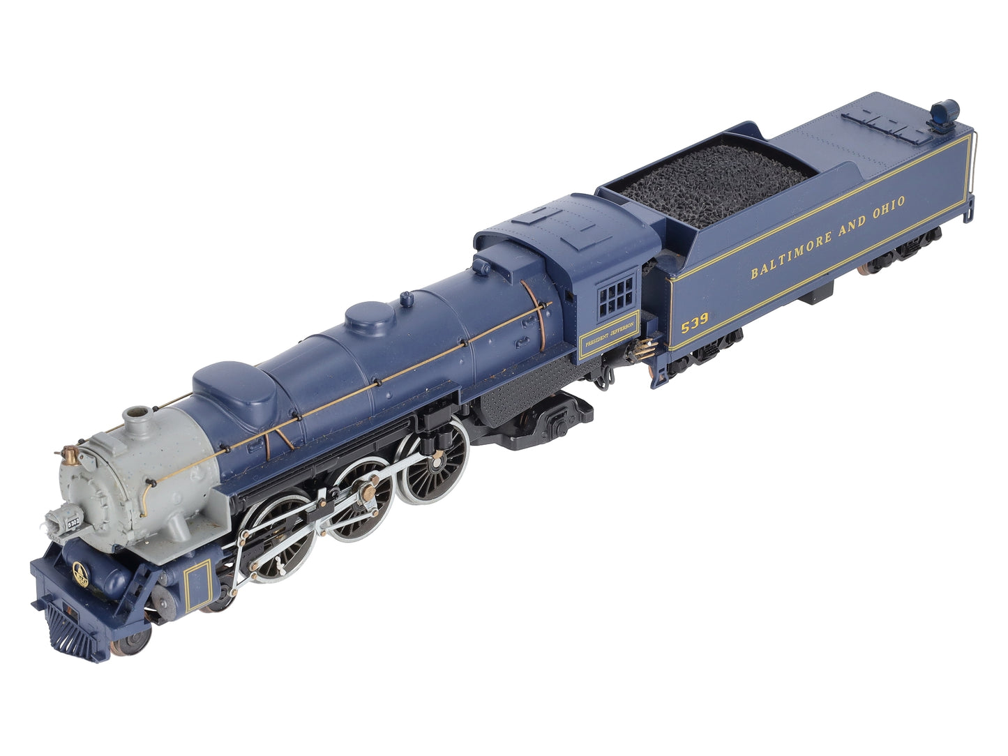 American Models S Scale B&O 4-6-2 AC Flyer Steam Loco w/Smoke/Sound/TMCC LN/Box