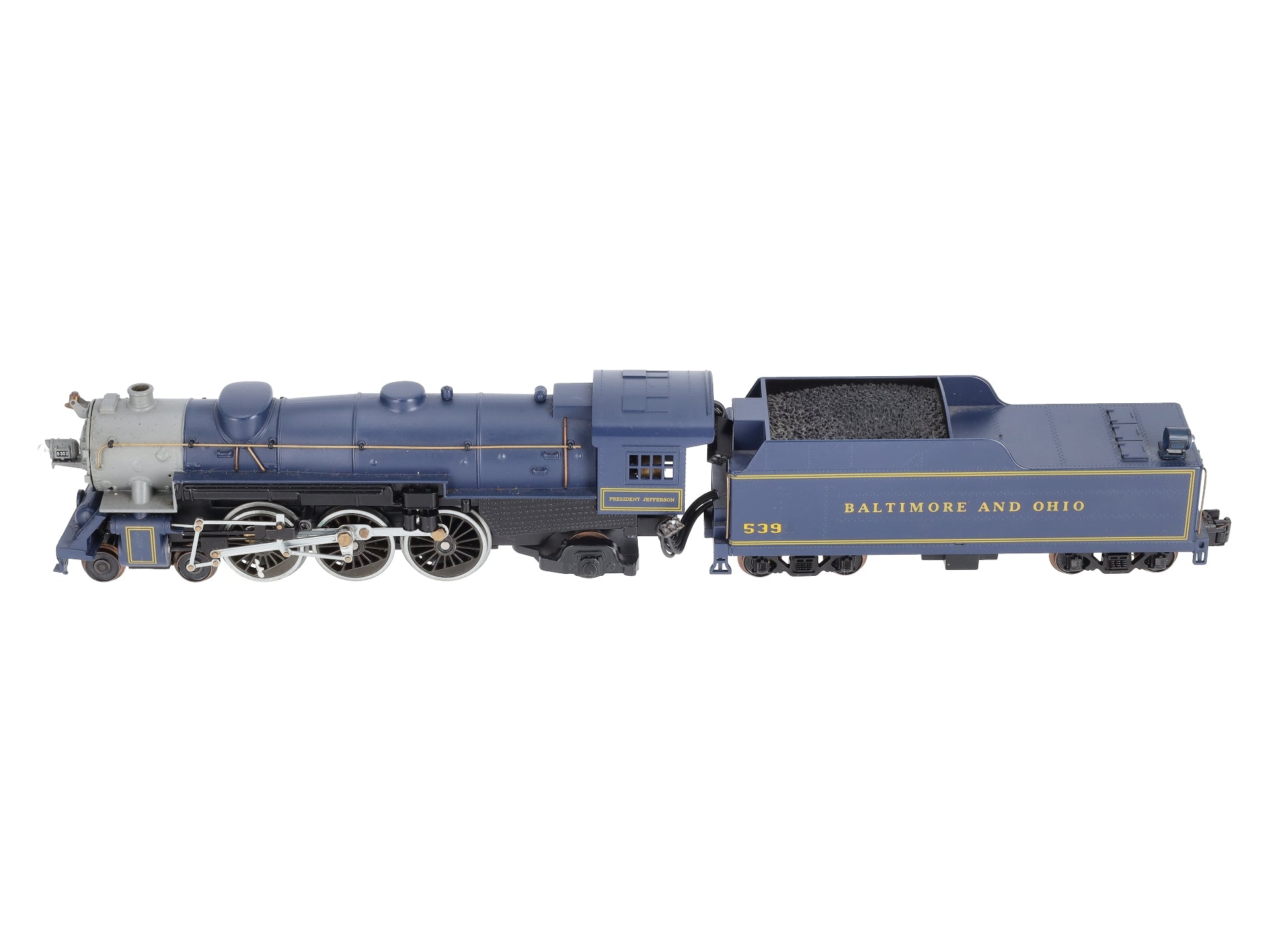 American Models S Scale B&O 4-6-2 AC Flyer Steam Loco w/Smoke/Sound/TMCC LN/Box