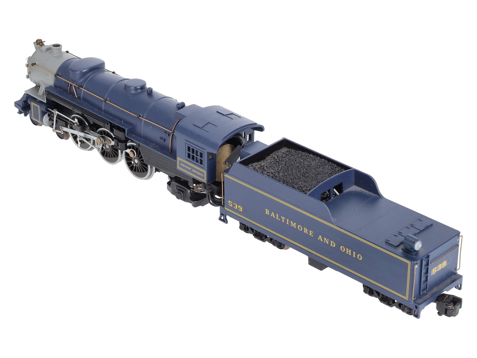 American Models S Scale B&O 4-6-2 AC Flyer Steam Loco w/Smoke/Sound/TMCC LN/Box
