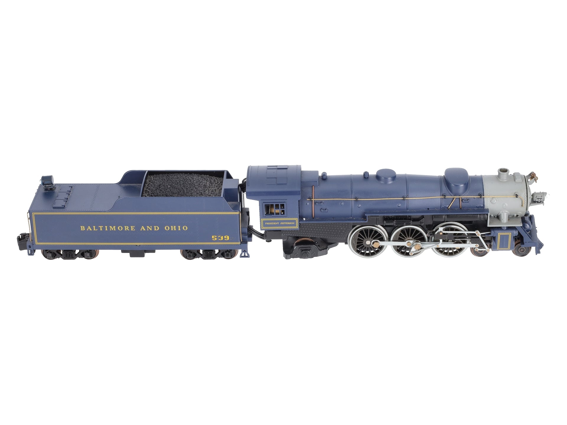 American Models S Scale B&O 4-6-2 AC Flyer Steam Loco w/Smoke/Sound/TMCC LN/Box
